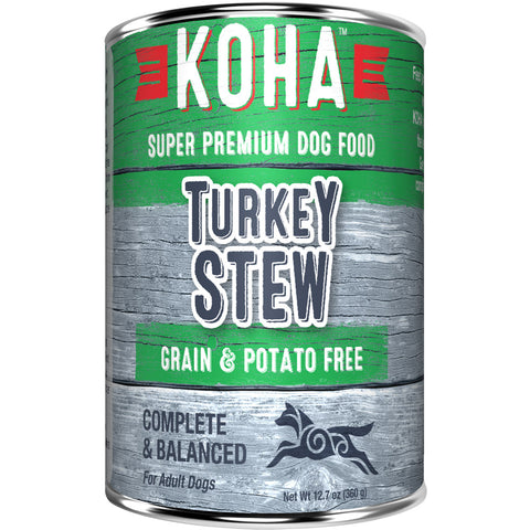 KOHA Turkey Stew - 12.7oz Cans / case of 12