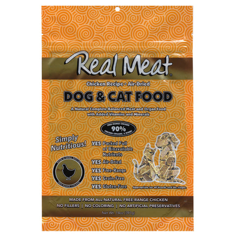 Air Dried 90% Chicken Dog & Cat Food - 14 oz Bag