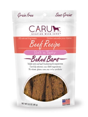 Soft 'n Tasty Natural Beef Recipe Bars for Dogs 3.5oz / case of 12