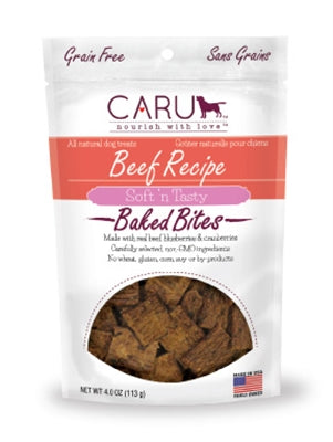 Soft 'n Tasty Natural Beef Recipe Bites for Dogs 4oz. / case of 12