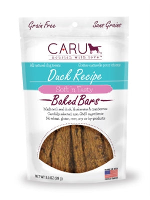 Soft 'n Tasty Natural Duck Recipe Bars for Dogs 3.5oz. / case of 12