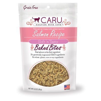 Soft 'n Tasty Natural Salmon Recipe Bites for Cats 3oz. / case of 12
