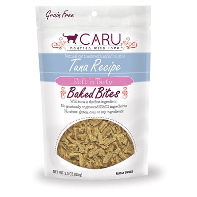 Soft 'n Tasty Natural Tuna Recipe Bites for Cats 3oz. / case of 12