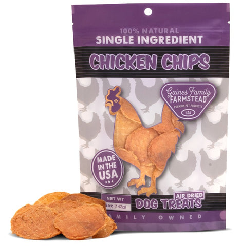 Chicken Chips 5oz - Single Ingredient - Made in the USA