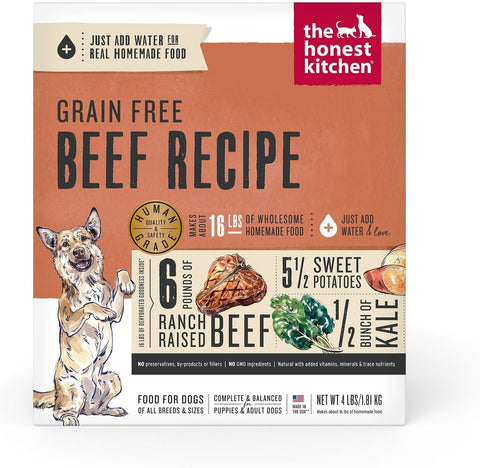 DEHYDRATED GRAIN FREE BEEF Dog Food