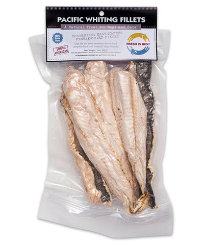 Pacific Whiting Fillets 3 oz. / case of 10