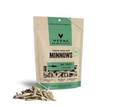 Minnows Freeze-Dried Family Size Treats, 2.5 oz