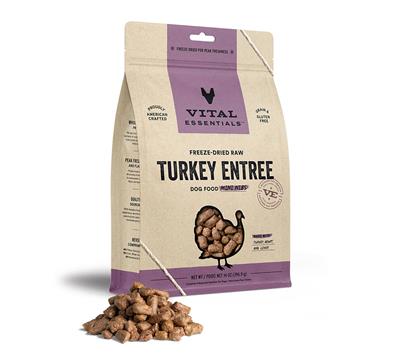 Freeze-Dried Turkey Mini Nibs Entree for dogs