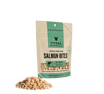 Freeze-Dried Salmon Bites Cat Treats, 1.1 oz