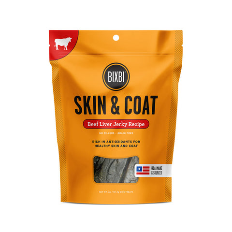 Skin & Coat Beef Liver Jerky Treats
