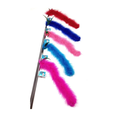 Long Cat Tail 36" Feather Toy - PetProductDelivery.com