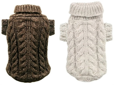 "Angora" Cable Knit Sweater