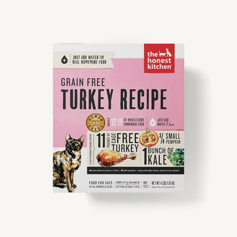 Dehydrated - Grain Free Turkey Recipe Food for Cats - PetProductDelivery.com