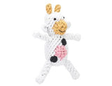 Claire the Cow 9" Large Rope Dog Toy
