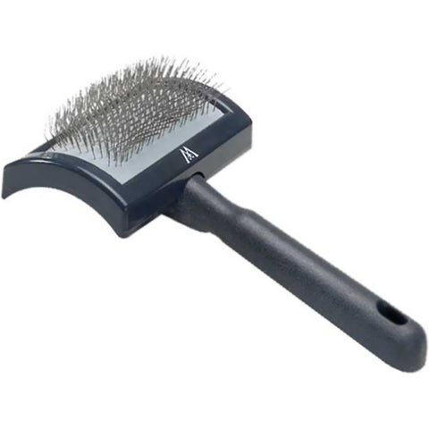 Professional Curved Slicker Brush with Unbreakable Handle - PetProductDelivery.com