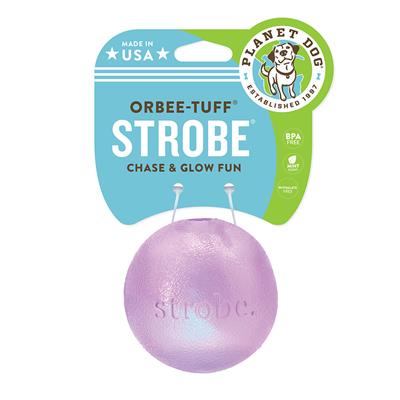 Orbee Strobe Light Up Ball with LED - Purple