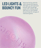 Orbee Strobe Light Up Ball with LED - Purple